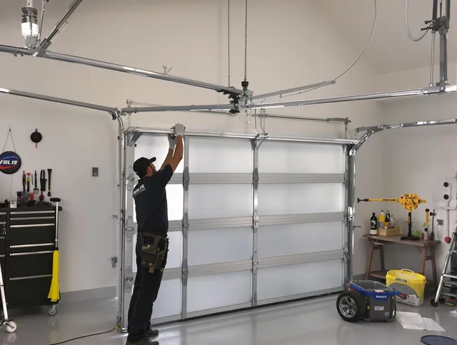 Richmond Heights Garage Door Repair certified team performing precision garage door installation in Richmond Heights