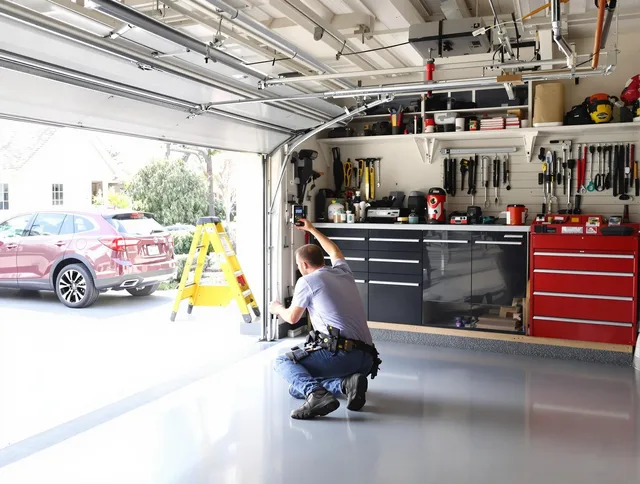 Local garage door repair service by Richmond Heights Garage Door Repair in Richmond Heights