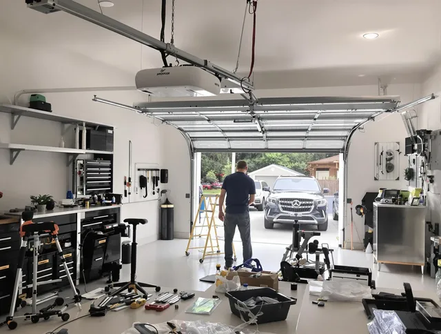 Garage door opener installation by Richmond Heights Garage Door Repair in Richmond Heights