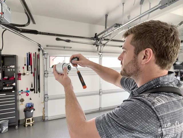 Garage door opener repair service by Richmond Heights Garage Door Repair in Richmond Heights