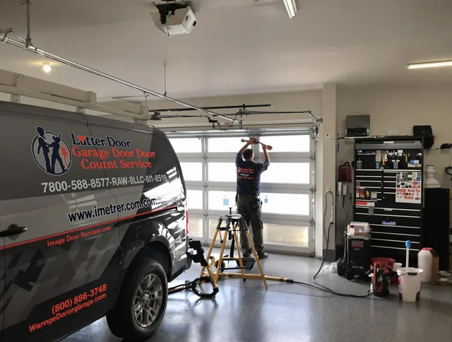 Richmond Heights Garage Door Repair team performing same-day garage door repair in Richmond Heights